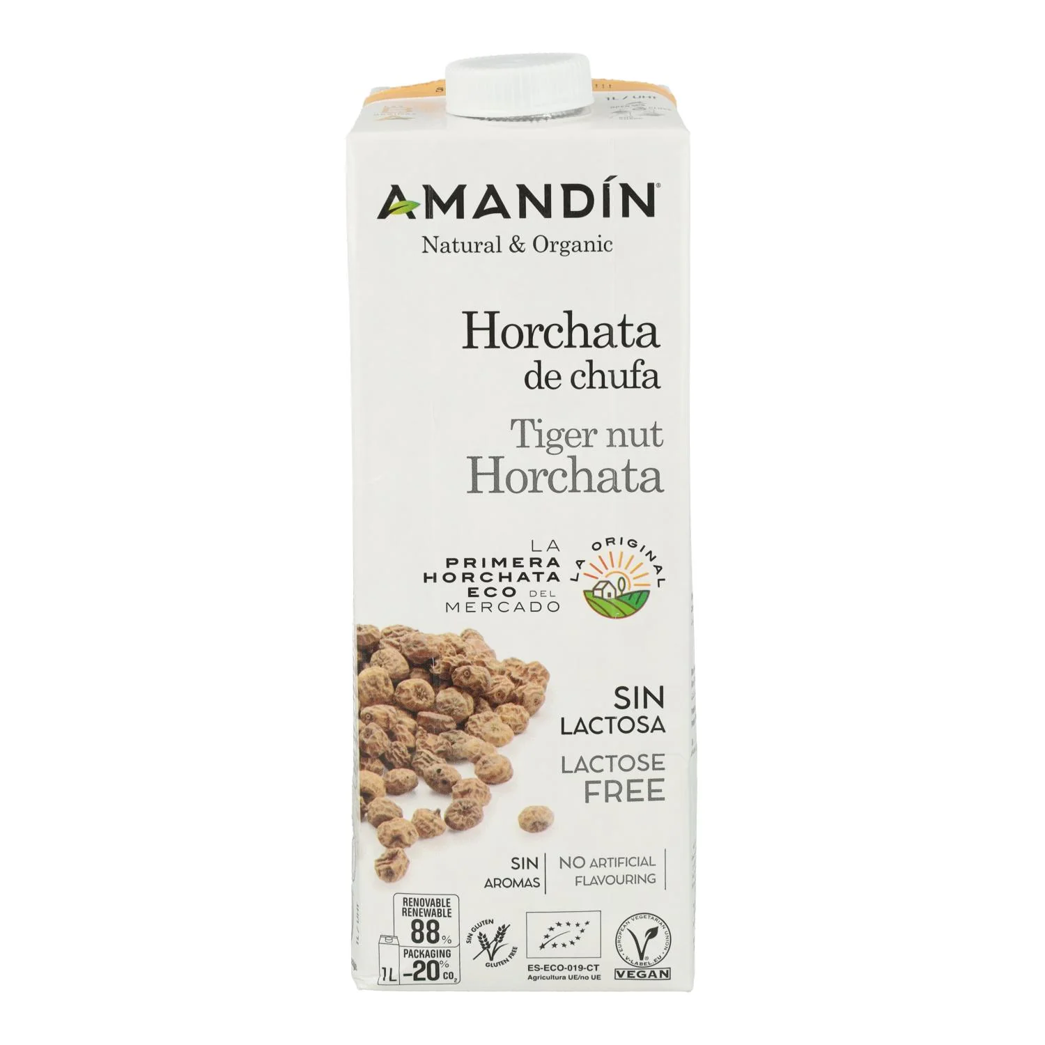 Horchata ecológica 1l, Amandín - Imagen 2
