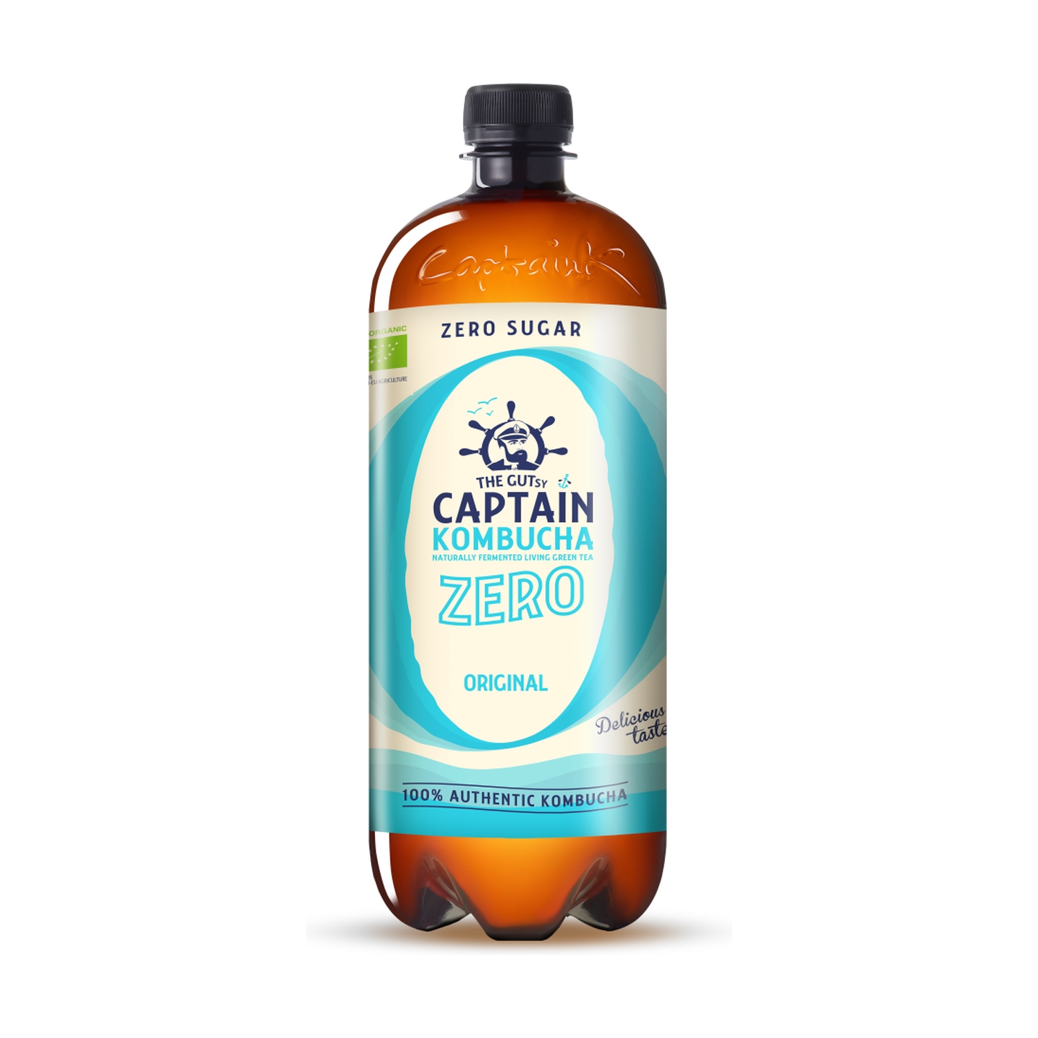 Kombucha ecológica Original zero 1l, Captain Kombucha