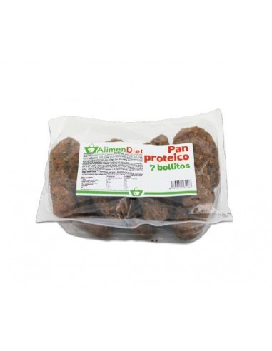 Pan proteico 7 bollitos, AlimenDiet