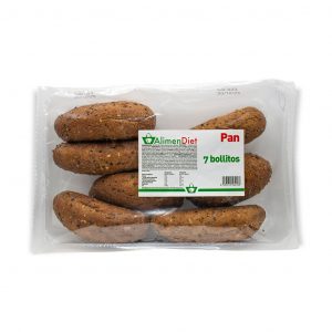 Pan proteico 7 bollitos, AlimenDiet