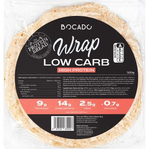 Wraps pan proteico bajo en carbohidratos bolsa 320 g