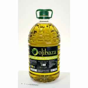 Aceite de Oliva Virgen Extra Olibaza - Garrafa 5L | Variedad Picual | Prensado en Frío | Máxima Calidad