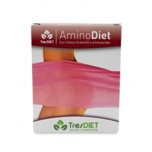 AminoDIET Tresdiet 30 Cápsulas | Quemagrasas con Aminoácidos, L-Carnitina y Quercetina | Energía y Definición Muscular