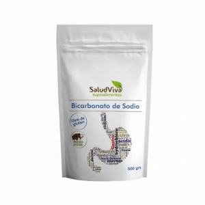 Bicarbonato de Sodio Premium Salud Viva - 500g | 100% Puro y Sin Aluminio | Uso Alimentario, Cosmético y Limpieza