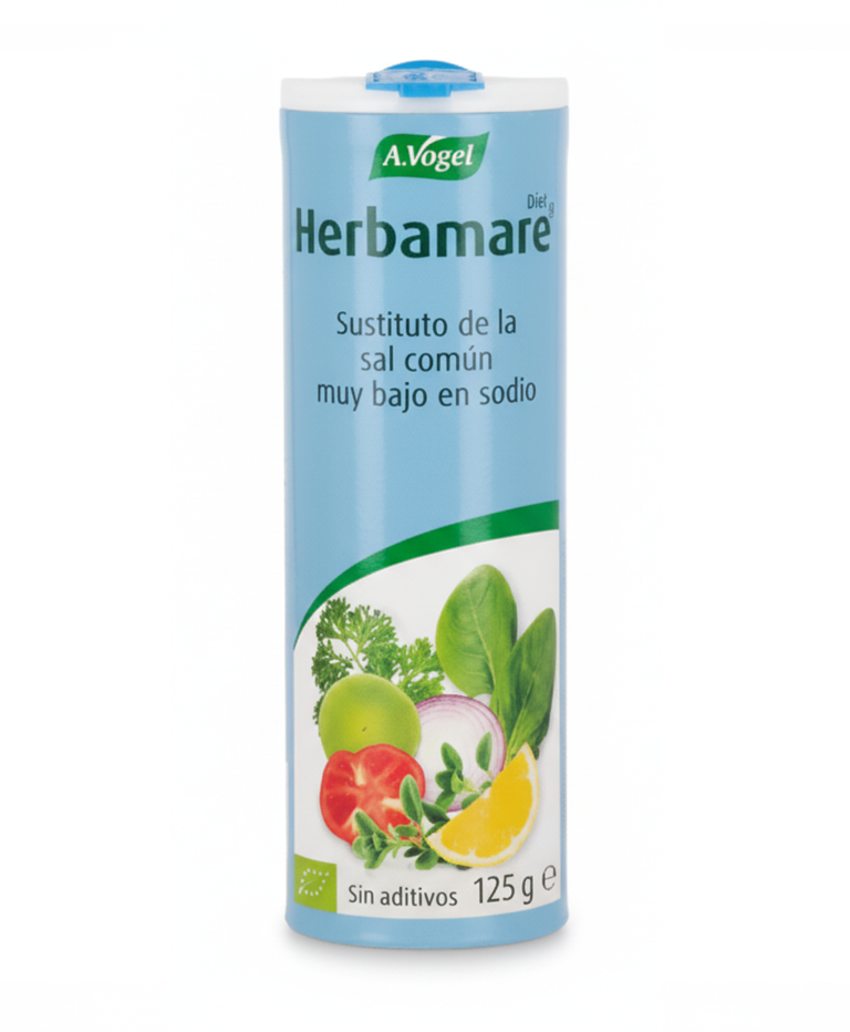 Herbamare Diet Bajo en Sodio A.Vogel - 125g | Sustituto de Sal | Con Alga Kelp y Hierbas Bio