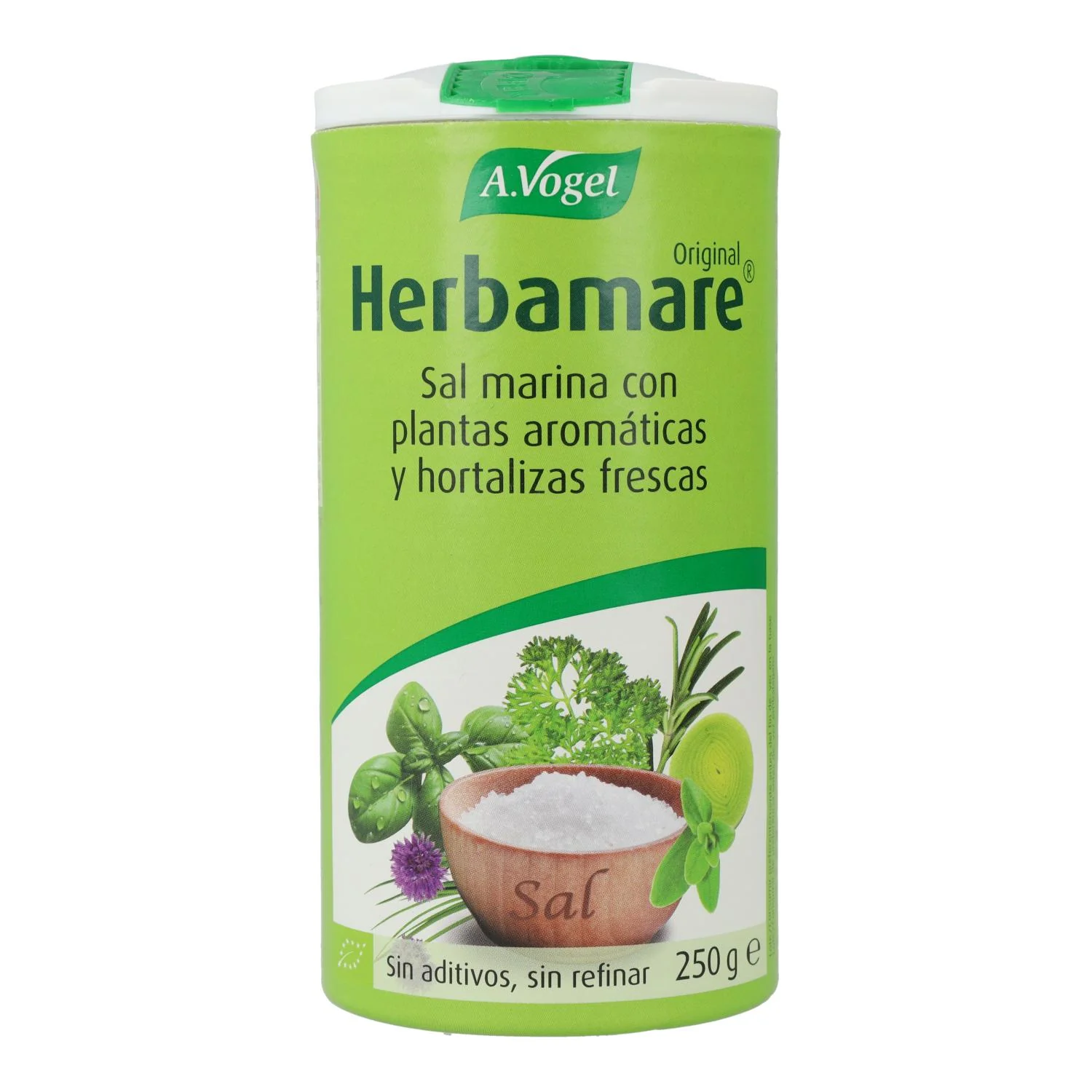 Herbamare Original A.Vogel - Sal Marina con Hierbas | 250g | Sazonador Ecológico