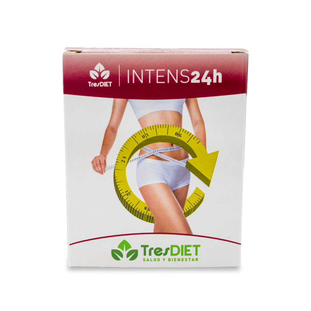 Intens 24H Tresdiet 30 Cápsulas | Control de Peso Día y Noche | Quemagrasas Natural + Control del Apetito + Descanso Reparador