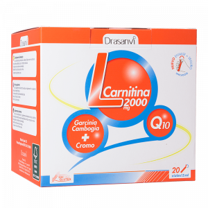 L-Carnitina 2000 Drasanvi | Energía, Quema de Grasa y Recuperación Muscular | 20 Viales