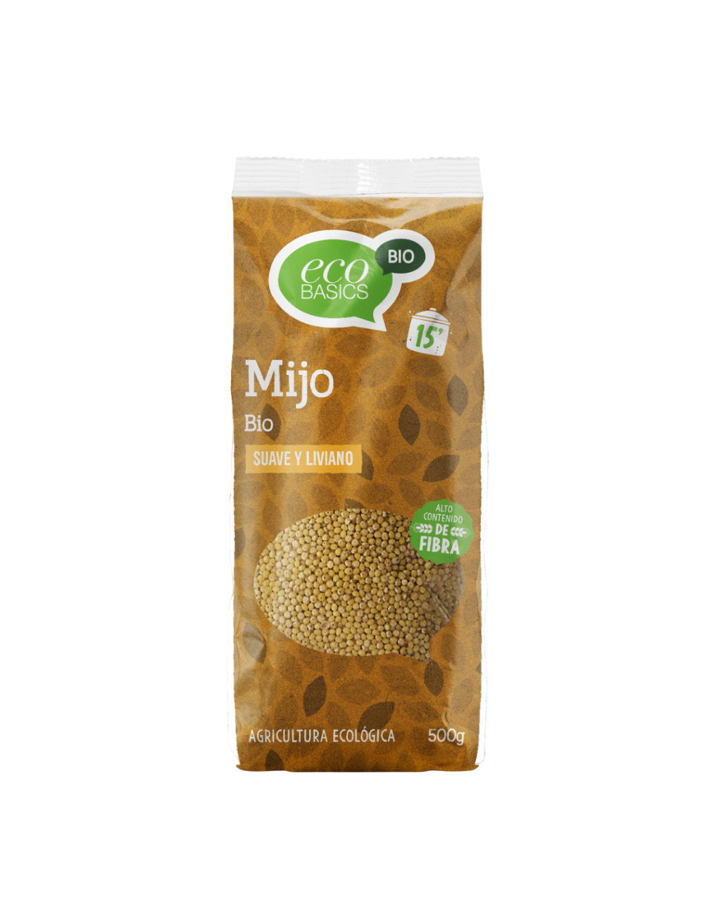 Mijo grano eco 500gr, Ecobasics