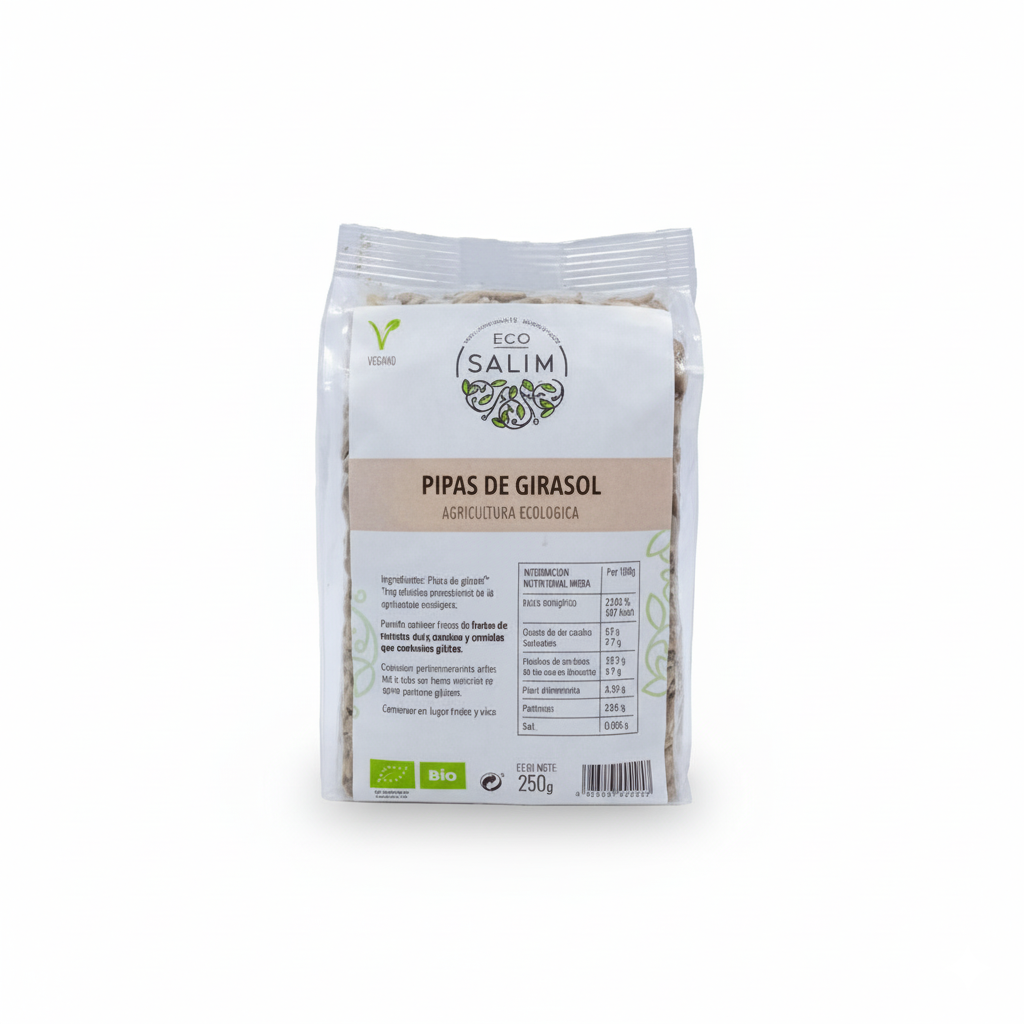 Pipas de girasol eco 250gr, Ecosalim