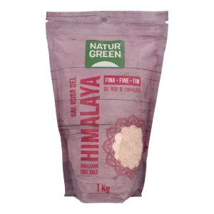 Sal Rosa del Himalaya Fina Naturgreen - 500gr | 100% Pura y Sin Refinar | Rica en Minerales