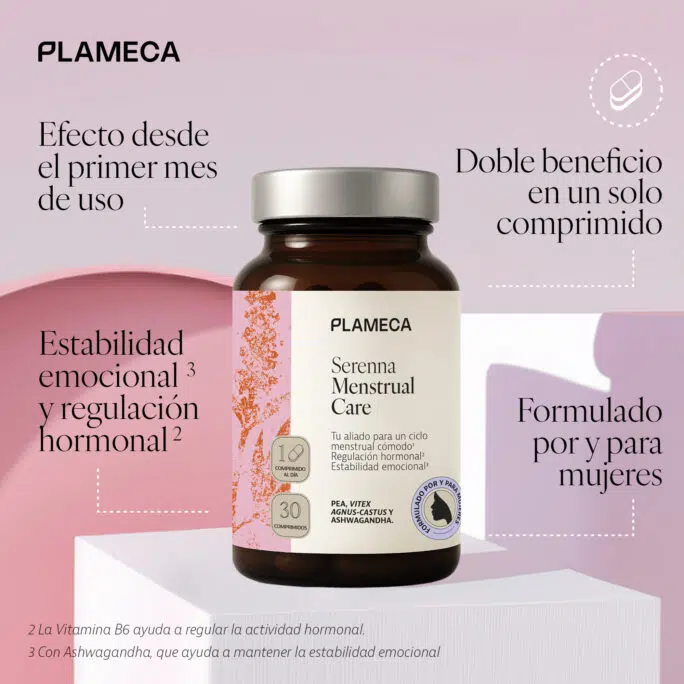 Serenna Menstrual Care 30 Comprimidos Plameca - Imagen 2