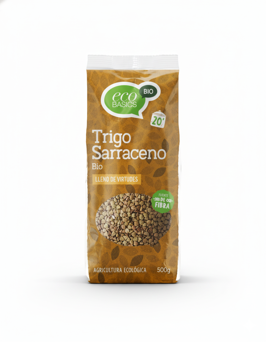 Trigo sarraceno eco 500gr, Ecobasics