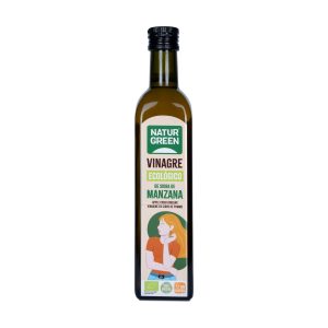 Vinagre de Sidra de Manzana Ecológico Naturgreen - 500 ml | Con la Madre | Sin Filtrar | Probiótico Natural