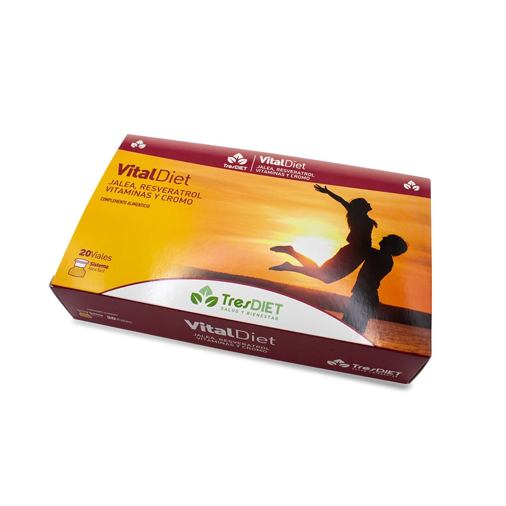 VitalDiet 20 viales – Tresdiet | Energía, vitalidad y refuerzo inmunitario - Imagen 2