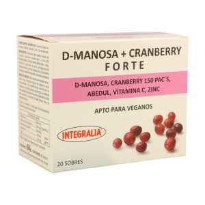 D-Manosa + Cranberry Forte 20 sobres Integralia
