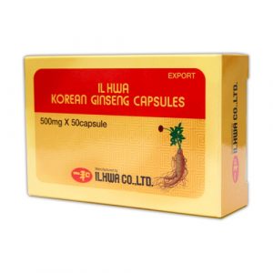 Ginseng Coreano Il HWA 500mg 50 Cápsulas