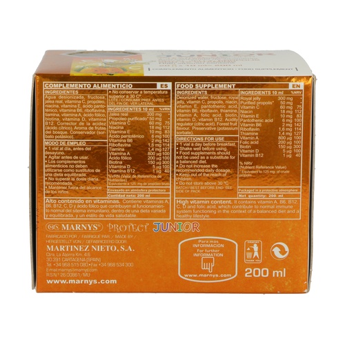 Protect Junior 20 viales Marnys - Imagen 2
