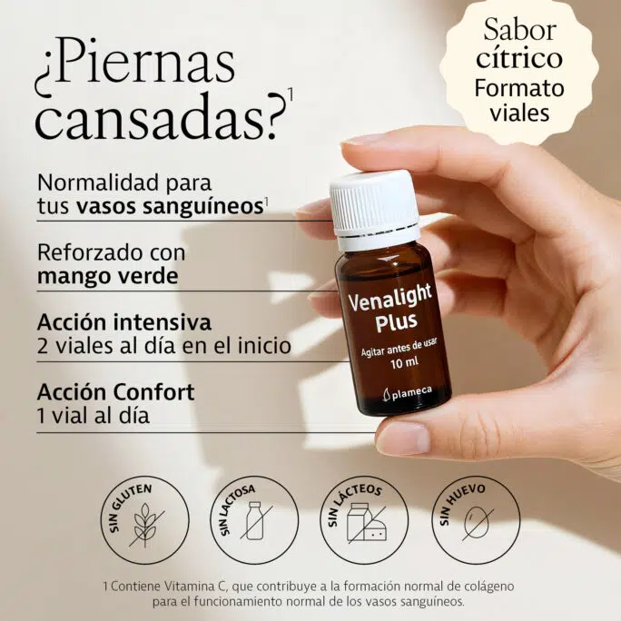Venalight Plus viales 20 viales Plameca - Imagen 2