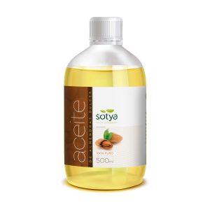 Aceite de Almendras Dulces 100% Puro Sotya - 500ml Prensado en Frío | Hidratación Intensa Piel y Cabello