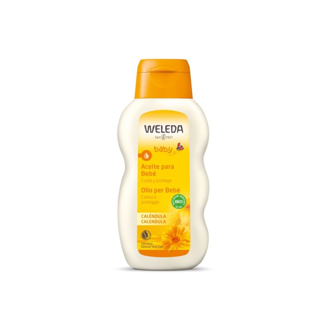 Aceite para bebé de Caléndula Bio 200ml Weleda