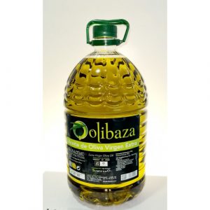 Aceite de Oliva Virgen Extra Olibaza - Garrafa 5L | Variedad Picual | Prensado en Frío | Máxima Calidad