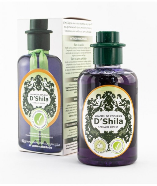 Champú de Espliego D'Shila 300ml Cabellos grasos