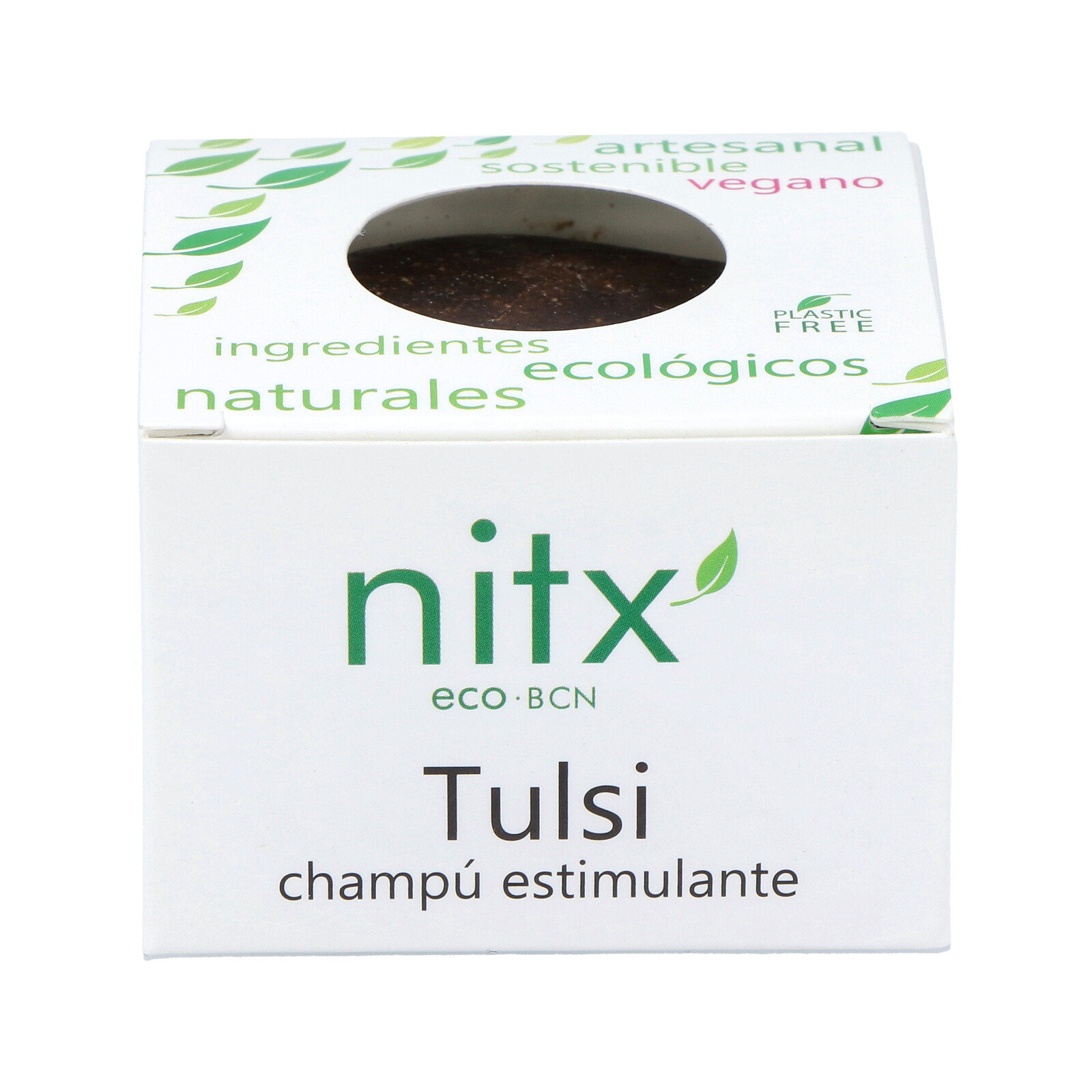 Champú sólido eco Tulsi Estimulante Nitx