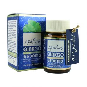 Ginkgo 6500mg Estado Puro 40 cápsulas Tongil