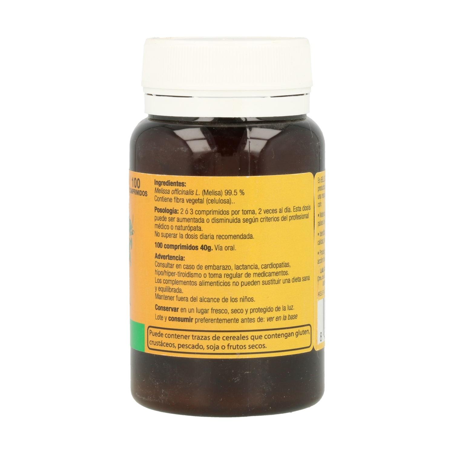 Melisa 100 comprimidos Bellsolà - Imagen 2