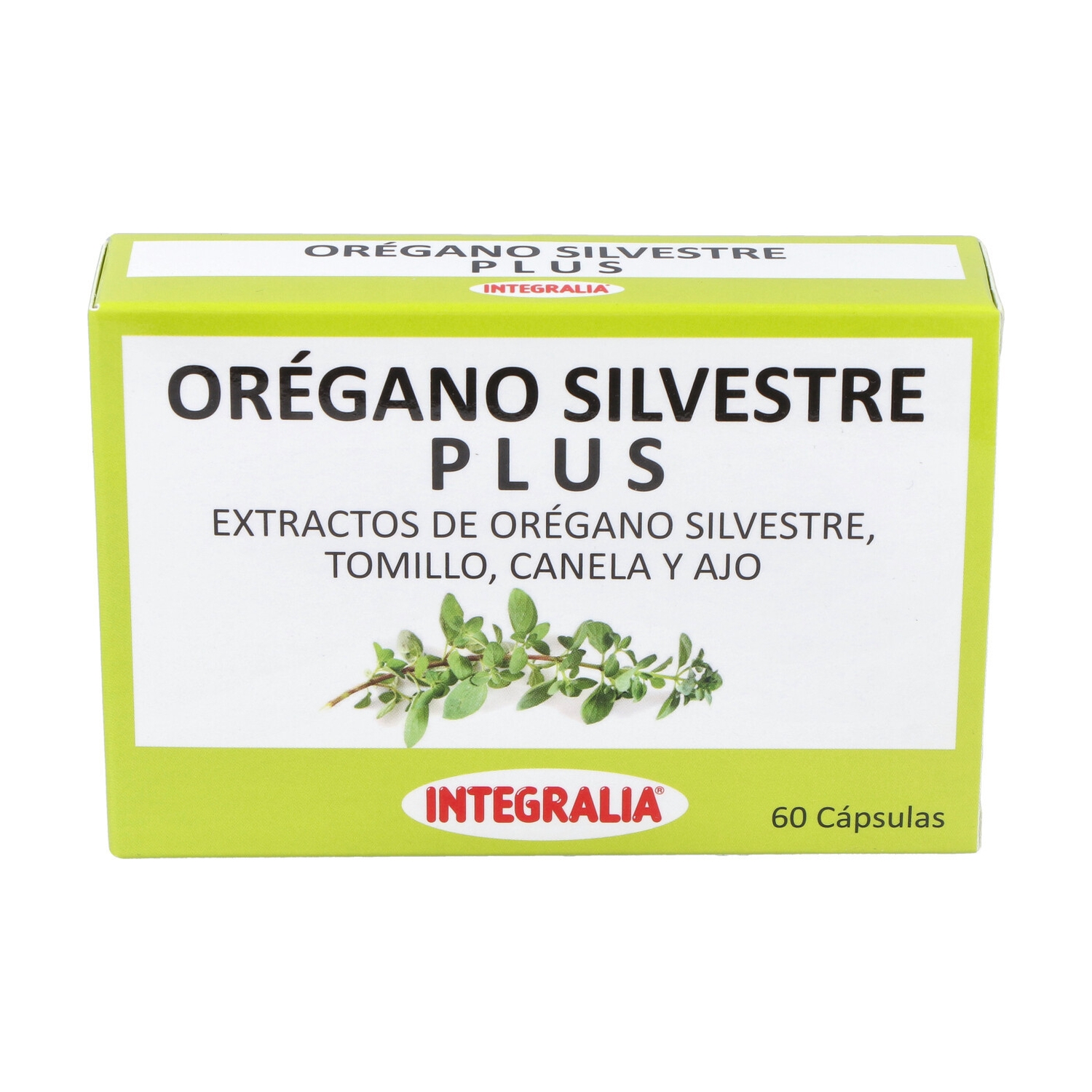 Orégano silvestre Plus 60 cápsulas Integralia
