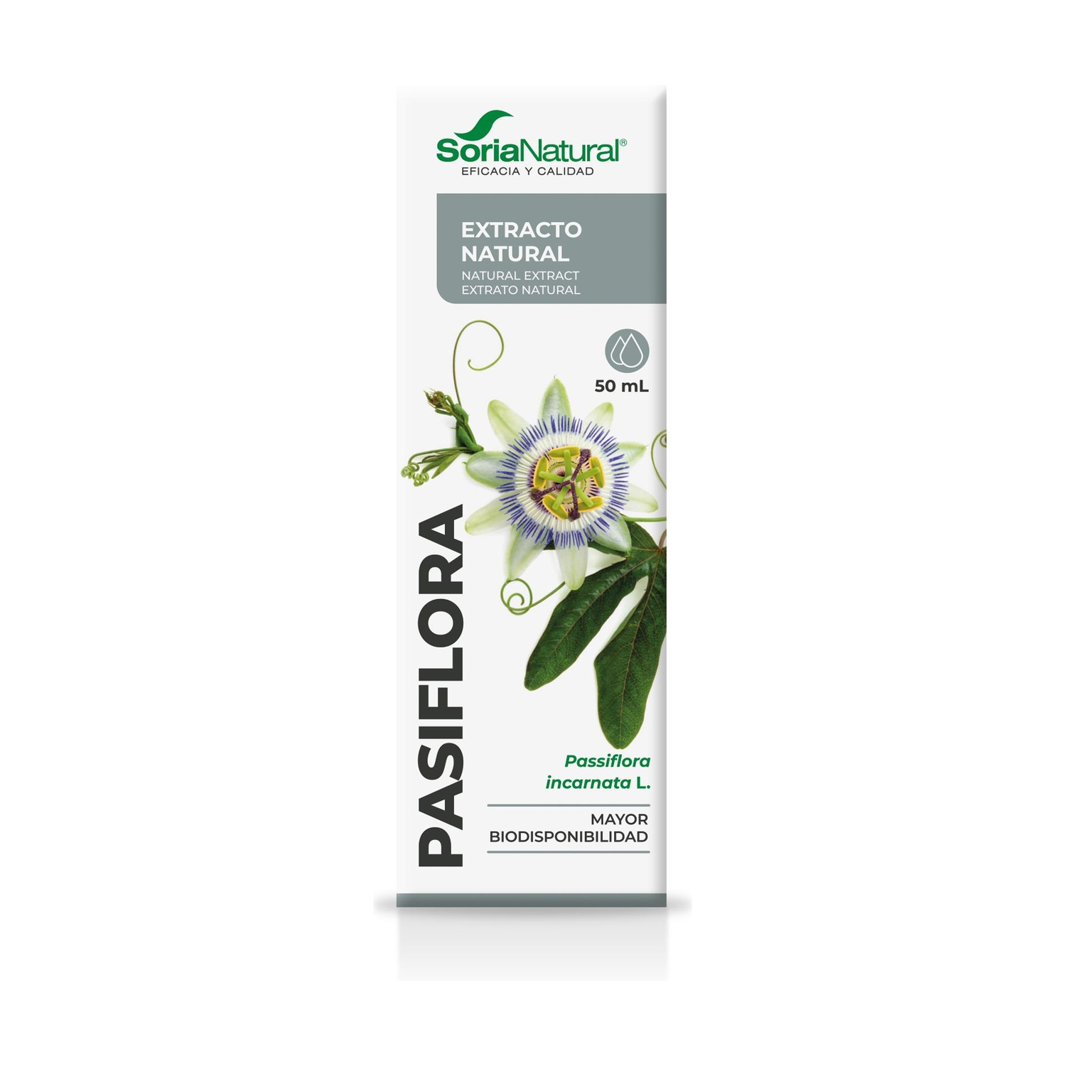Pasiflora extracto 50ml Soria Natural - Imagen 2