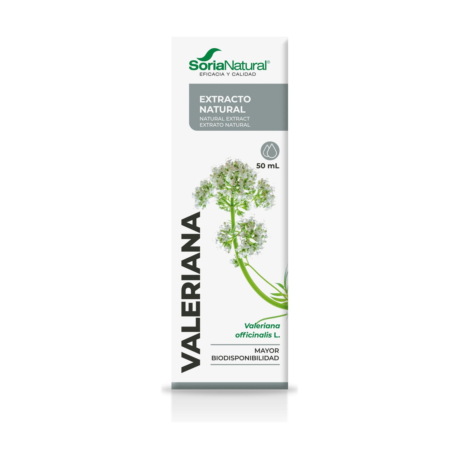 Valeriana Extracto 50ml Soria Natural - Imagen 3