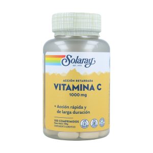Vitamina C 1000mg 100 comprimidos Solaray
