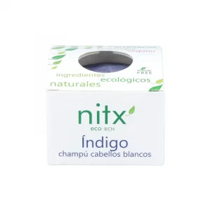 Champú sólido eco Índigo Cabellos blancos Nitx