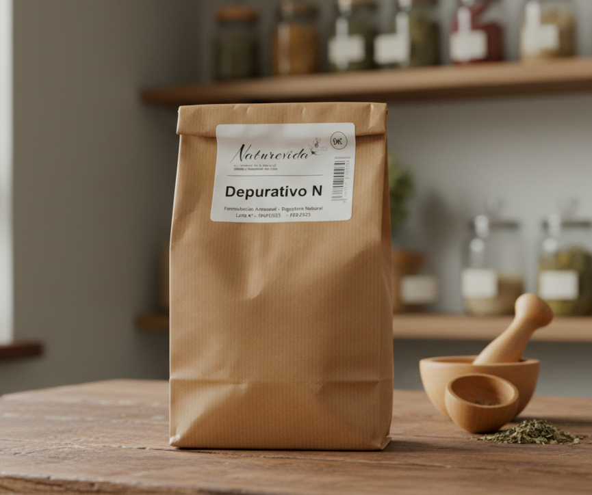 Depurativo N 130g | Limpieza Hepática y Detox Natural | Naturevida
